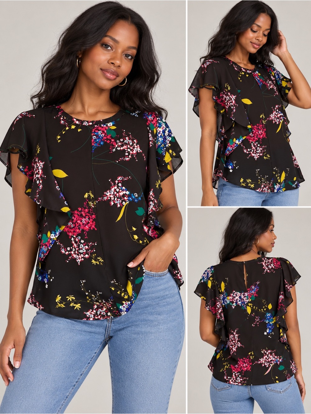 🎉5 for $45🎉 Worthington top blouse shirt size L